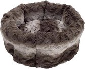 40 winks kattenmand snuggle grijs / creme - 38 cm - 1 stuks