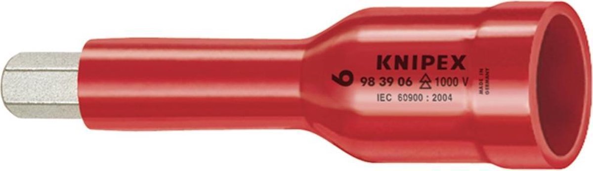 Knipex 98 39 08 VDE Dopsleutel 8mm - 1000V AC - 3/8" - binnenzeskant