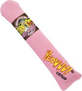 Yeowww sigaar met catnip roze - 18 cm - 1 stuks
