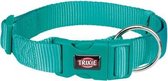 Trixie halsband hond premium oceaan blauw - 40-65x2,5 cm - 1 stuks