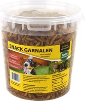 Gedroogde snack garnalen voor hond en kat - 1,2 ltr - 1 stuks