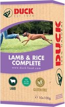 Duck lam/rijst compleet - 1 kg - 8 stuks