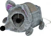 Trixie kattenmand lukas muis grijs / taupe - 35x33x65 cm - 1 stuks