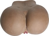 Virtual Sex Ultra Big Ass Bang Doggie Style Pussy & Ass - Brown