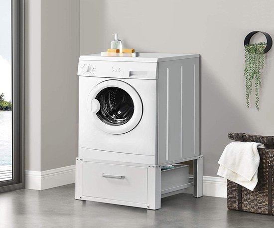 Support pour lave-linge avec tiroirs - Machine à laver - Support - Tiroirs  - Placard -... | bol.com