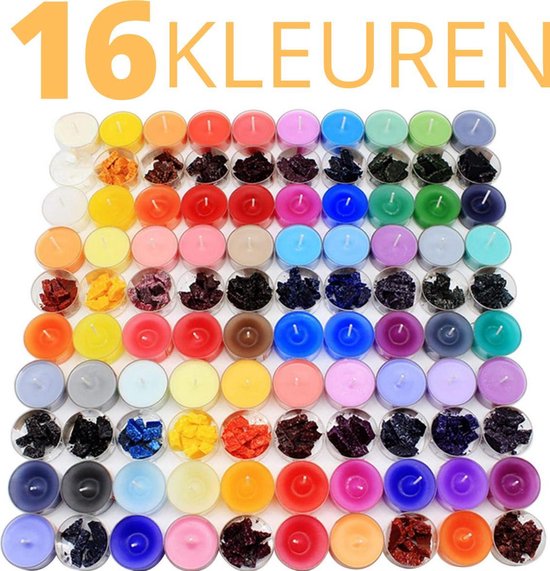 My Candles - Kaarsen Kleurstof - Pigment - Color Dye - Zelf (Geur)Kaarsen Maken - 16... |