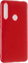 Voor Huawei P Smart Z 2.0 mm dik TPU Candy Color beschermhoes (rood)