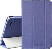 TECLAST horizontale flip PU lederen beschermhoes voor Teclast P80X, met drievoudige houder (blauw)