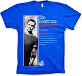 The Big Bang Theory Heren Tshirt -S- The Roommate Agreement Blauw