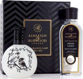 Ashleigh & Burwood Giftset Two Little Birds Fragrance Lamp + 250ml geurolie cadeauset