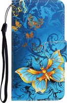 Samsung Galaxy Note20 Hoesje - Mobigear - Design Serie - Kunstlederen Bookcase - Butterfly - Hoesje Geschikt Voor Samsung Galaxy Note20
