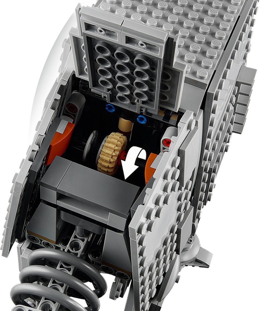 LEGO® Star Wars™ AT-AT™ 75288 bouwset, leuke speelset voor kinderen die spannende missies uit het Star Wars universum en scènes uit de klassieke Star Wars trilogie willen naspelen (1267 onderdelen) — afbeelding 14