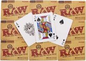 RAW Classic speelkaarten - speelkaarten - speelkaarten plastic - speelkaarten geplastificeerd - RAW vloei speelkaarten