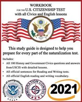 Workbook for the US Citizenship test with all Civics and English lessons