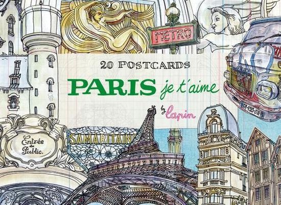 Paris Je T Aime Lapin Boeken Bol Com