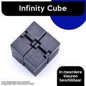 Must-Have for Kids® | Infinity Cube "Zwart" - Speelgoed Jongens & Meisjes - Fidget Toys - Anti Stress Speelgoed - Fidget Toys - Pop It - Friemelkubus - Figet Toys - Figet Cube - Oneindige Kub
