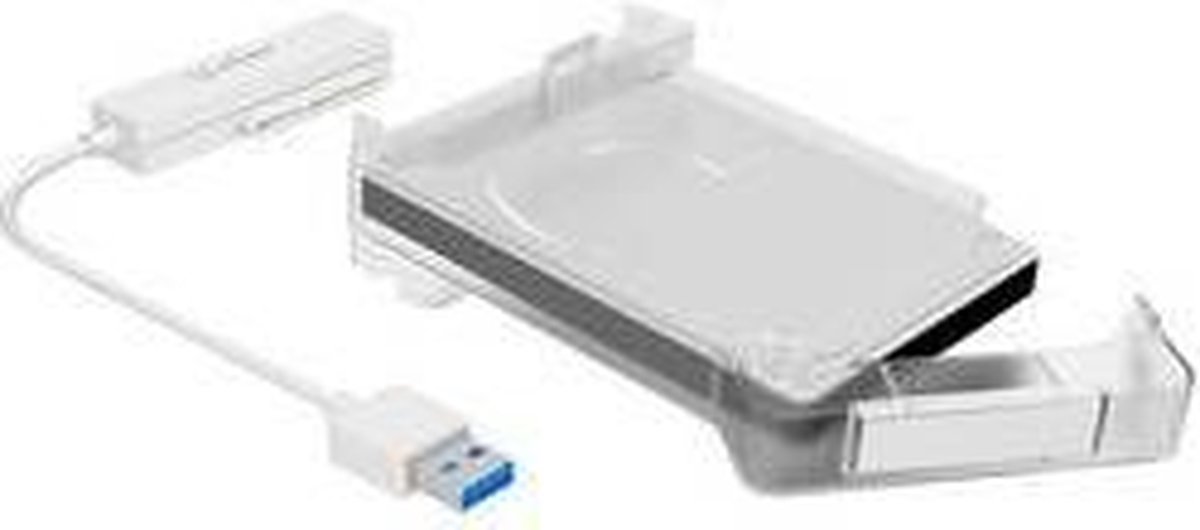 ICY BOX IB-AC703-U3 2.5" SATA USB 3.0 Behuizing Wit