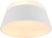 LED Plafondlamp - Iona Barnaness - E27 Fitting - 3-lichts - Rond - Mat Wit - Aluminium