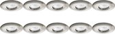 Spot Armatuur 10 Pack - Prima Luno Pro - GU10 Fitting - Waterdicht IP65 - Inbouw Rond - Mat Nikkel - Aluminium - Ø82mm