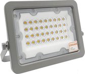 OSRAM - LED Bouwlamp - Frikto Dary - 30 Watt - LED Schijnwerper - Helder/Koud Wit 6000K - Waterdicht IP65 - 120LM/W - Flikkervrij