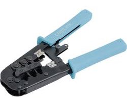 Krimptang LogiLink RJ11/RJ22/RJ45 Groen