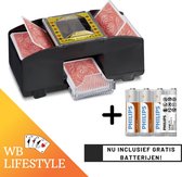 Automatische Kaartenschudmachine | Inclusief Gratis batterijen! | Kaartenschudder | Card Schuffler | Kaarten | Poker | Blackjack