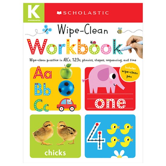 Wipe Clean Workbooks, Kindergarten - cover