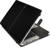 MobiGear Leather Case Zwart voor Apple MacBook Pro 15 inch