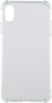 Apple iPhone XS Hoesje - Mobigear - Cushion Serie - TPU Backcover - Groen - Hoesje Geschikt Voor Apple iPhone XS