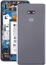 Batterij achterkant met cameralens en vingerafdruksensor voor LG G8 ThinQ / LMG820QM7 LM-G820UMB LMG820UM1 (Amerikaanse versie) (zilver)