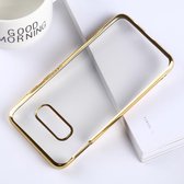 Ultradunne galvaniseren zachte TPU beschermende achterkant van de behuizing voor de Galaxy S10e (goud)