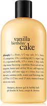 Philosophy Vanilla Birthday Cake Shampoo, Shower Gel & Bubble Bath Badschuim 480 ml