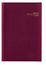 Brepols Agenda 2022 - Omega - Lima - 21 x 29 cm - Bordeaux