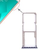 2 x SIM-kaart Lade + Micro SD-kaart Lade voor OPPO A83 (Blauw)