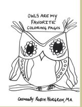 Owls Are my Favorite Coloring Pages