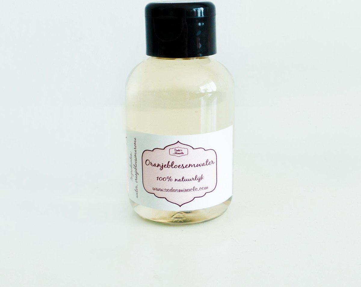 Oranjebloesemwater, natuurlijke facial toner