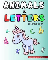 Color & Learn- Animals & Letters Coloring Book