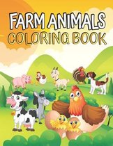Farm Animals Coloring book