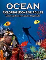 Ocean Coloring Book For Adults Magic Life