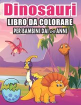 Dinosauri Libro Da Colorare Per Bambini Dai 4-8 Anni