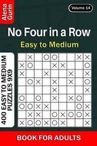 No Four in a Row puzzle book for Adults