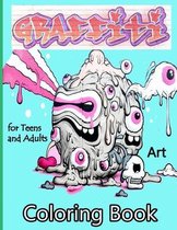 Graffiti Art Coloring Book for Teens and Adults