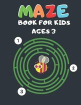 Maze Book For Kids Ages 3