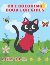 cat coloring book for girls ages 10-12