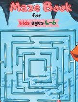 Maze Book for kids ages 4-6