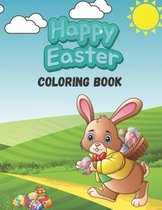 Happy Easter Coloring Book