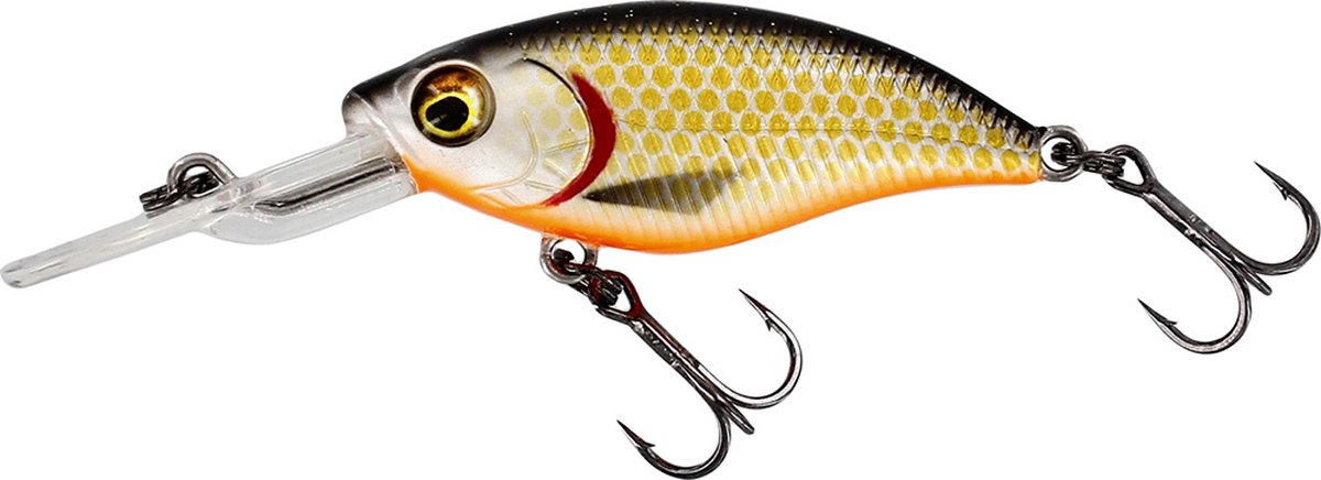 Westin BuzzBite Crankbait - Suspending - Official Roach - 6cm - 10g - Goud
