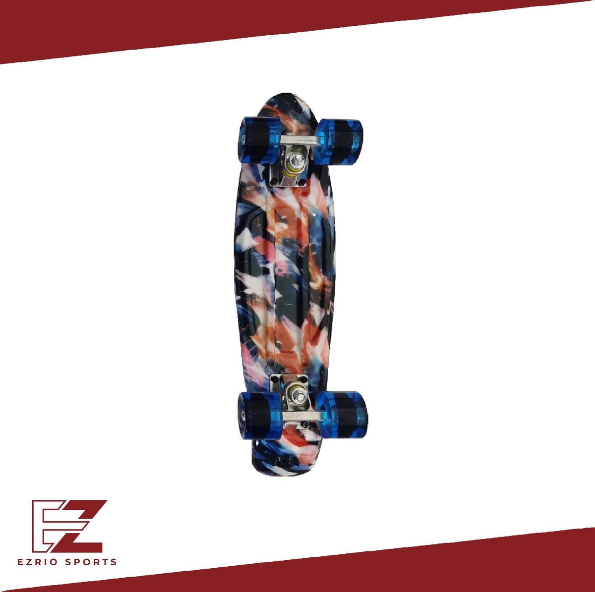 Penny Board voor Meisjes en Jongens – Skateboard – Longboard – Verf Print – 22 inch — afbeelding 2