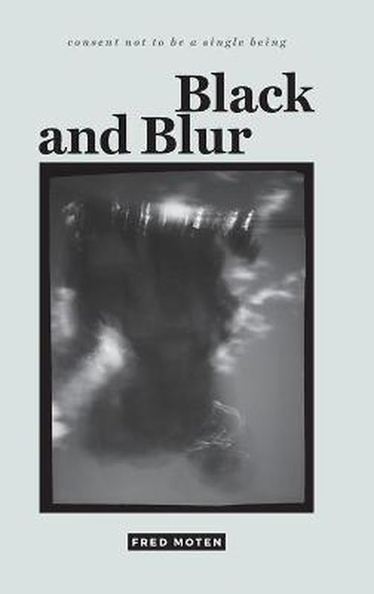 Boek cover Black and Blur van Fred Moten (Hardcover)