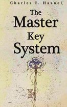 Boek "The Master Key System" van Charles F. Haanel met een sierlijke sleutelafbeelding.
